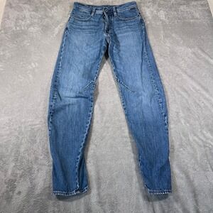 G-Star RAW Jeans Mens Size 30x31 Blue Arc 3D Slim Fit Medium Wash Distressed Y2K